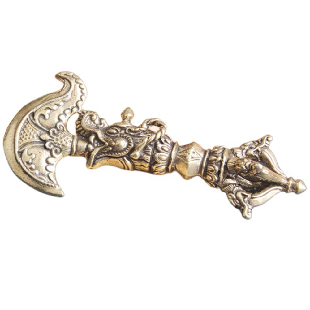 Mini Vajra Pestle Brass Orname - Art Craft Decoration 评论和价格