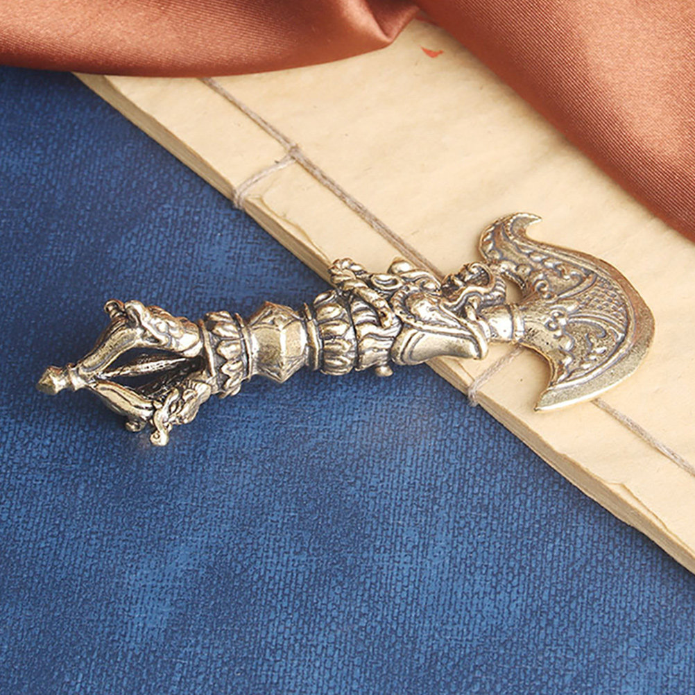 Mini Vajra Pestle Brass Orname - Art Craft Decoration 评论和价格