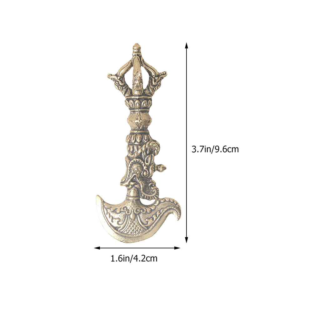 Mini Vajra Pestle Brass Orname - Art Craft Decoration 评论和价格