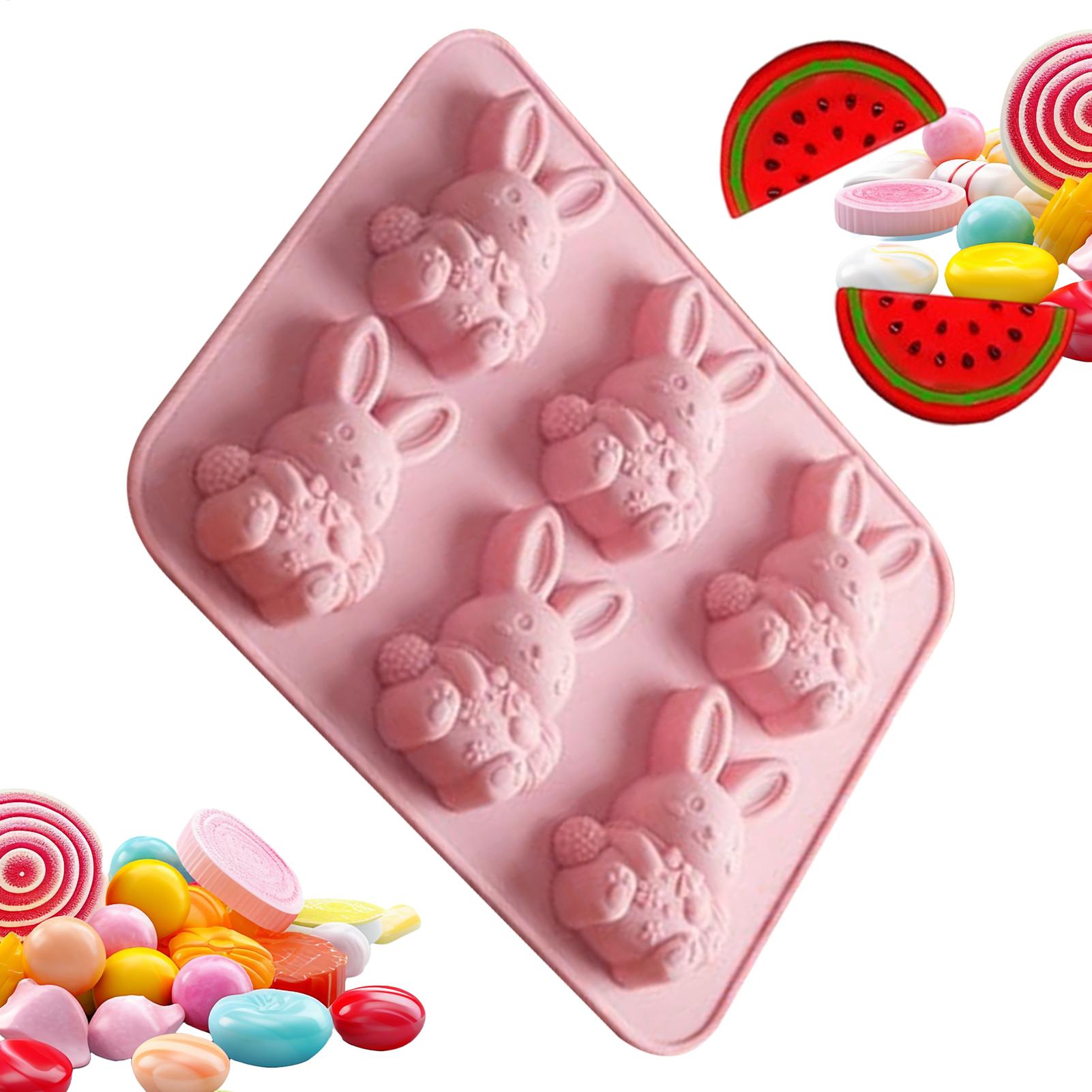Bunny Chocolate Mold 6-Cavity  - Art Craft Ice Cream 评论和价格