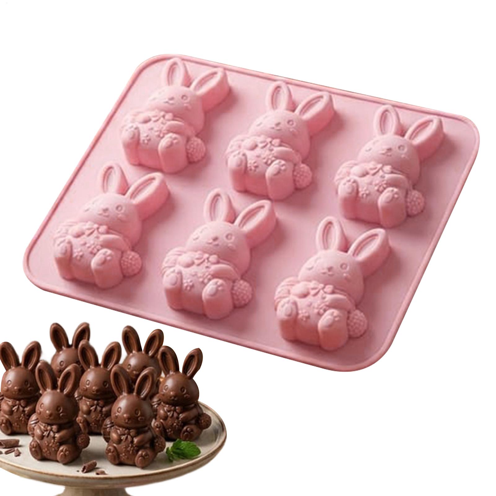 Bunny Chocolate Mold 6-Cavity  - Art Craft Ice Cream 评论和价格