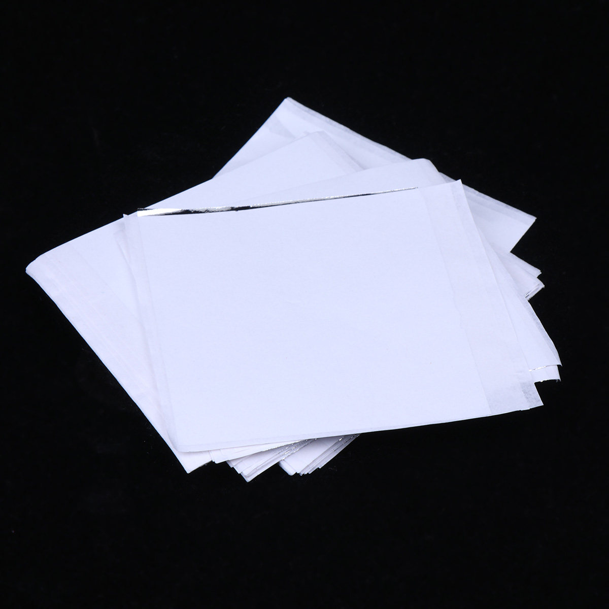 100 Sheets 9x9cm Imitation Sil - Art Craft With Leaves 评论和价格