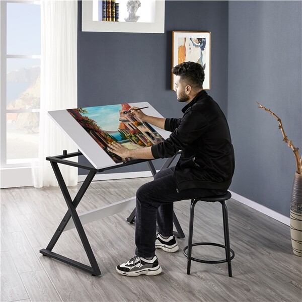 Art Desk Drafting Table Craft  - Art & Craft Paper Ideas For Kids 评论和价格