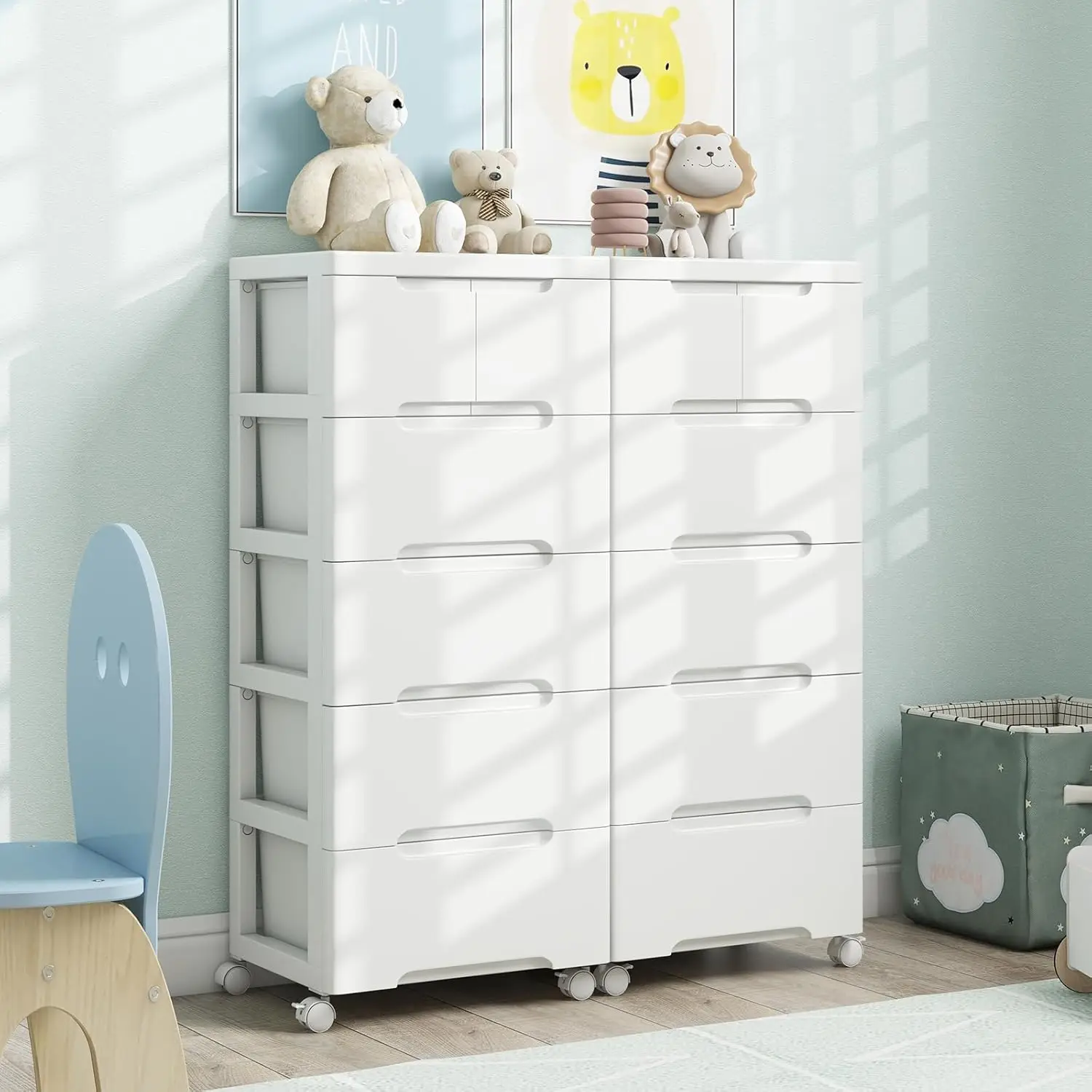 Rolling Storage Drawer Cart, 6 - Art Craft Class 评论和价格