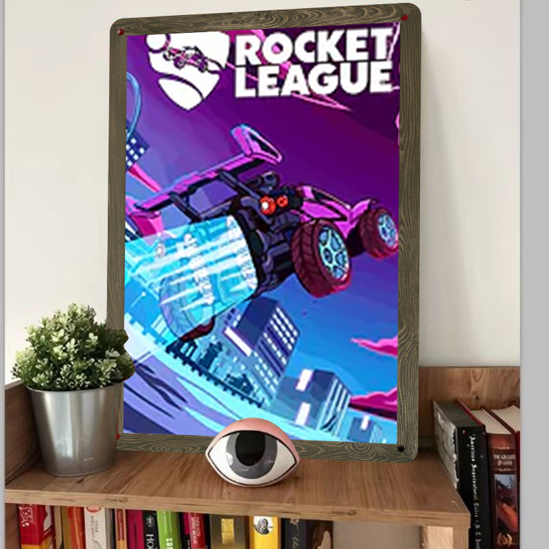Rocket League Game Theme Metal - Art Craft Definition 评论和价格