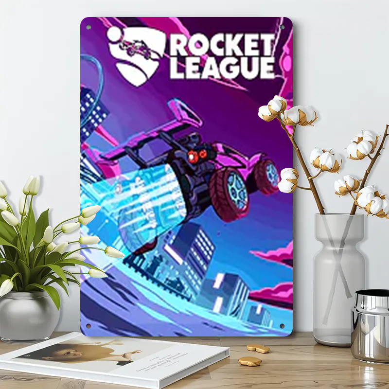 Rocket League Game Theme Metal - Art Craft Definition 评论和价格