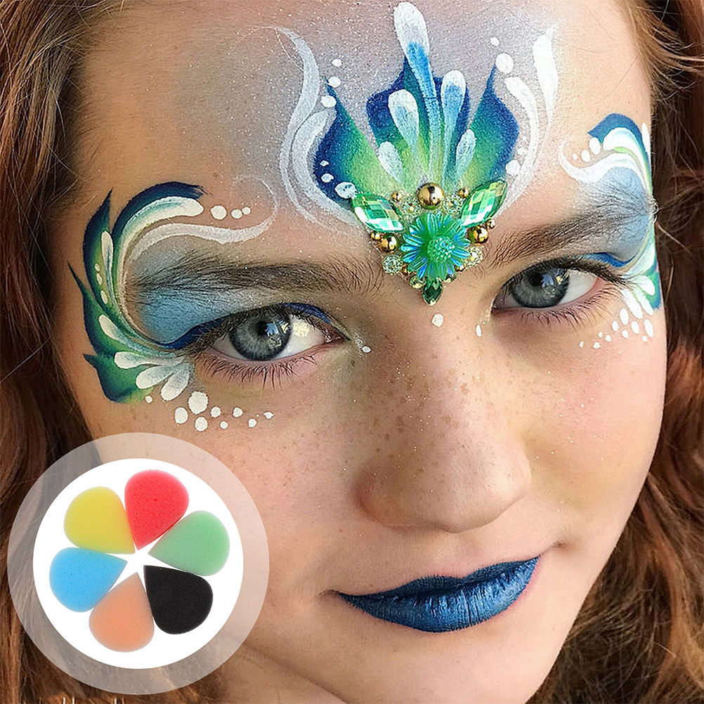 12Pcs Children Face Painting S - Art Craft Class 评论和价格