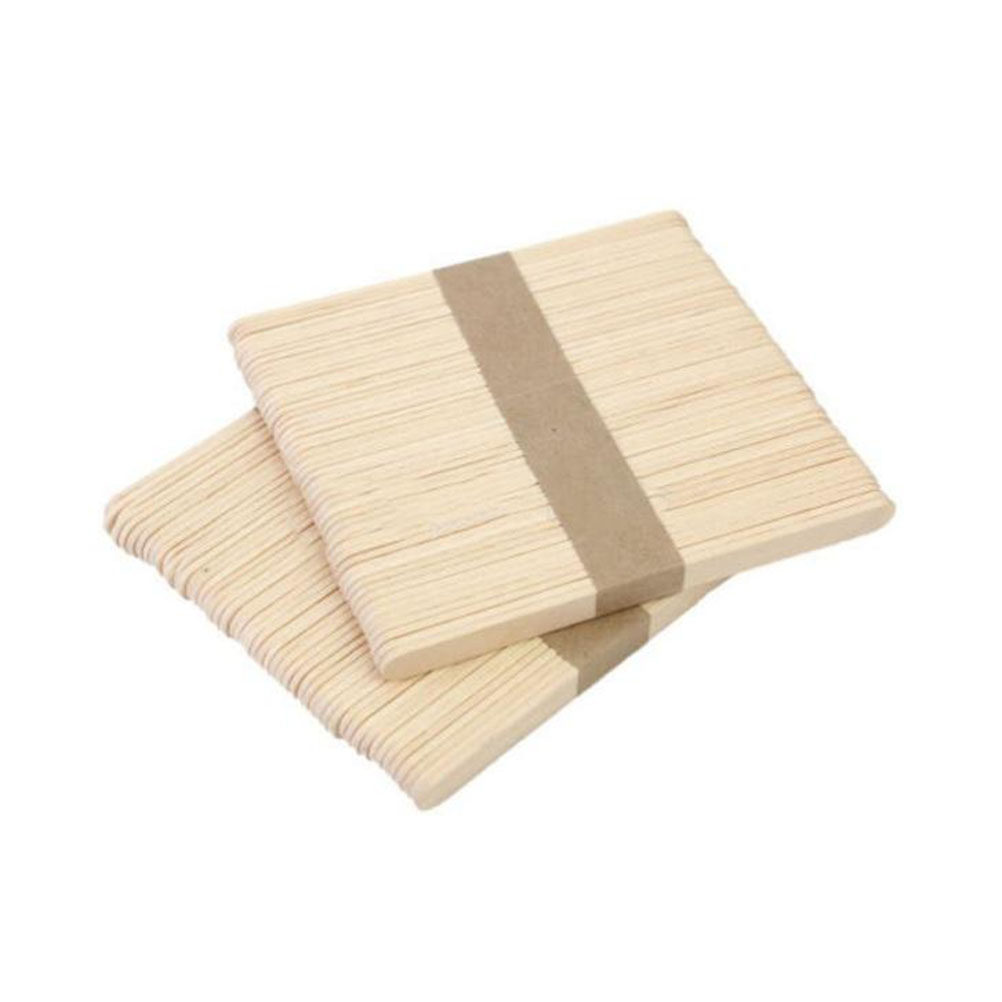 50Pcs Wood Craft Sticks Natura - Art Craft Ice Cream 评论和价格
