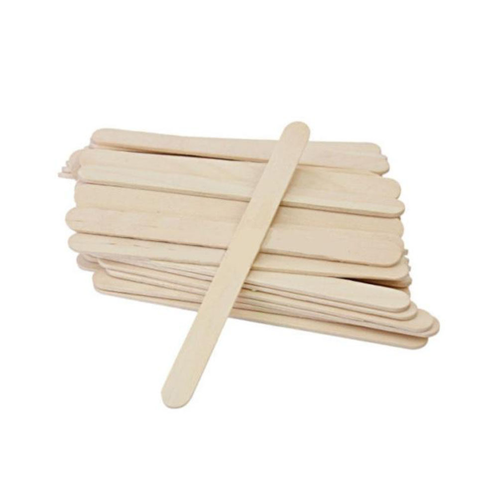 50Pcs Wood Craft Sticks Natura - Art Craft Ice Cream 评论和价格