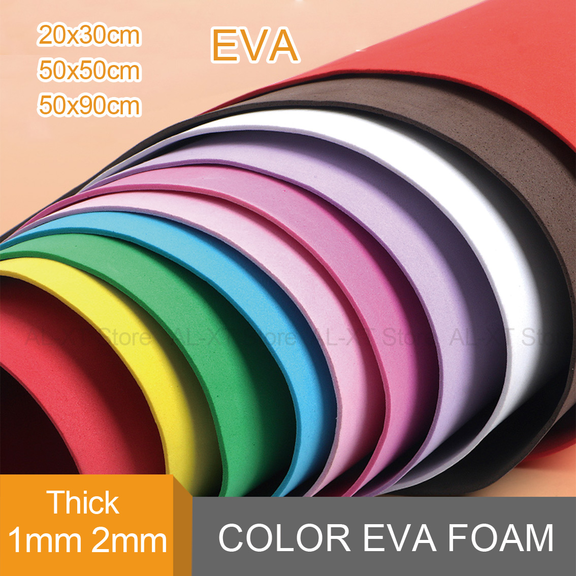 5/10Pcs 1mm 2mm A4 Sponge EVA  - Art Craft 2 Year Olds 评论和价格