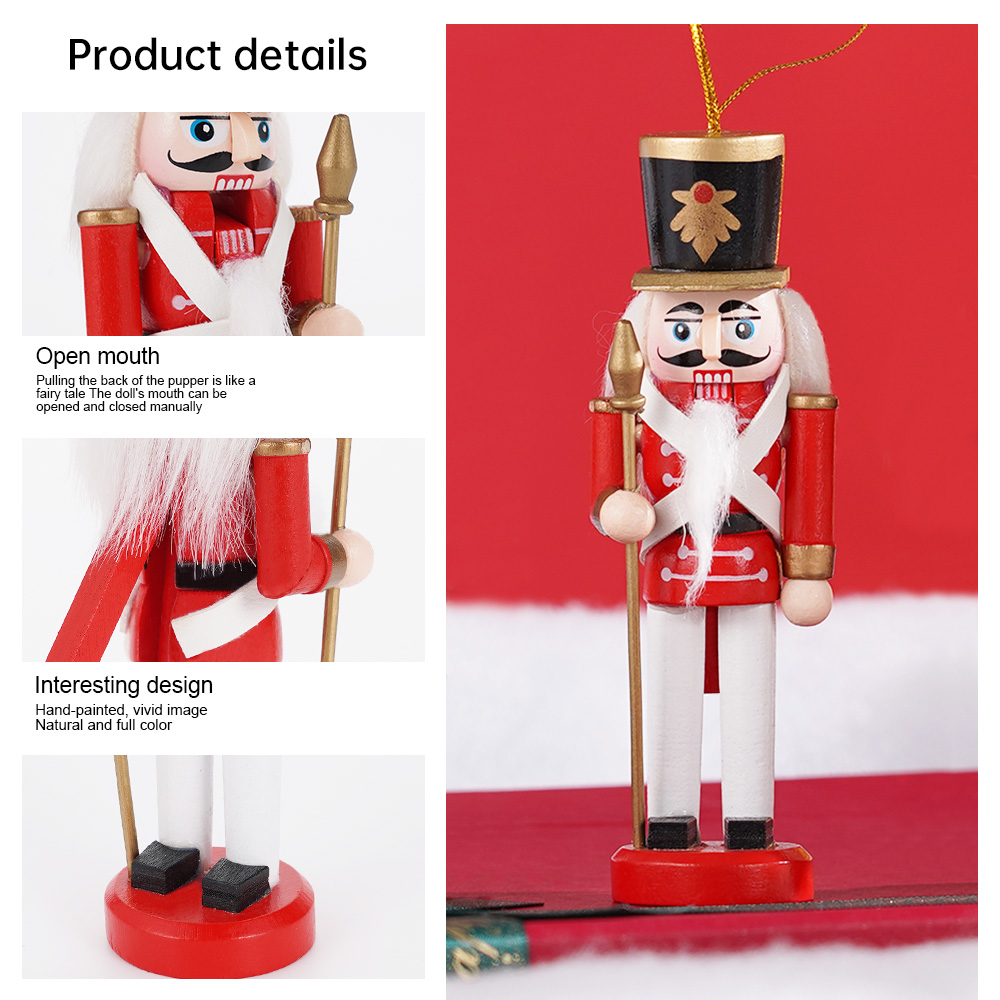 5pcs Mini Nutcracker Ornaments - Art Craft Village 评论和价格