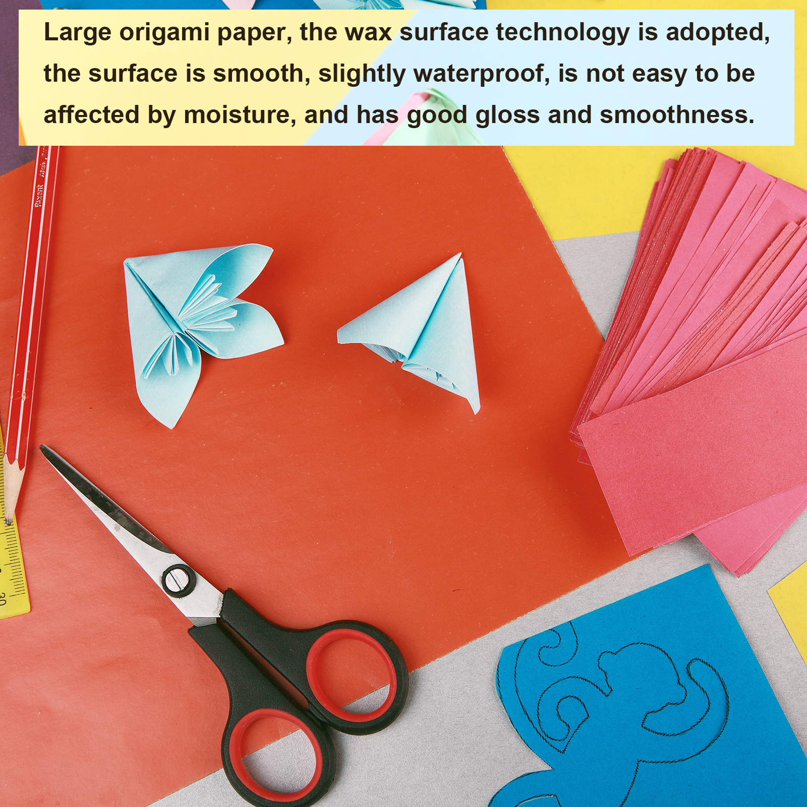 100 Sheet Large Origami Paper  - Art Craft Easy 评论和价格