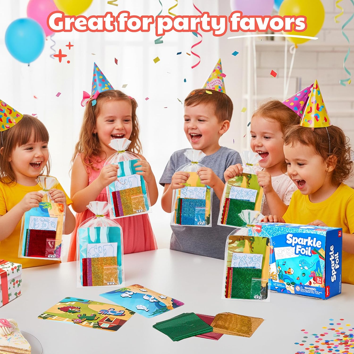 Foil Craft Party Favors Kit, 2 - Art & Craft Paper Ideas For Kids 评论和价格