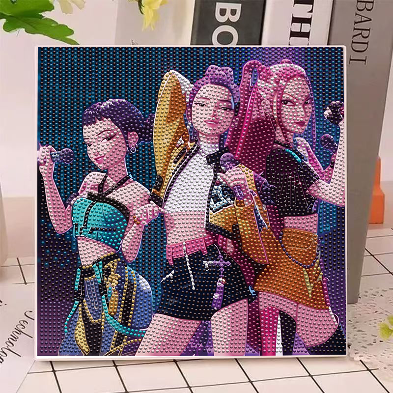 Anime Gilrs Lumi Mila Zoi K-po - Art Craft Decoration 评论和价格