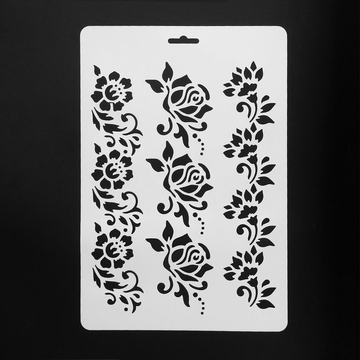 5pcs Painting Templates Reusab - Art Craft Class 评论和价格