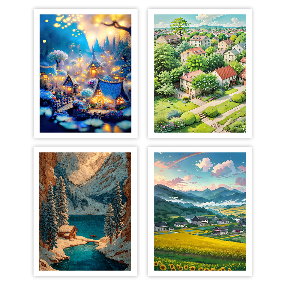 GATYZTORY Painting By Numbers  - Art Craft Village 评论和价格