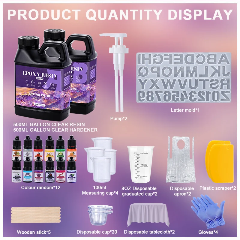 Epoxy Resin Kit Crystal Clear  - Art Craft Easy 评论和价格