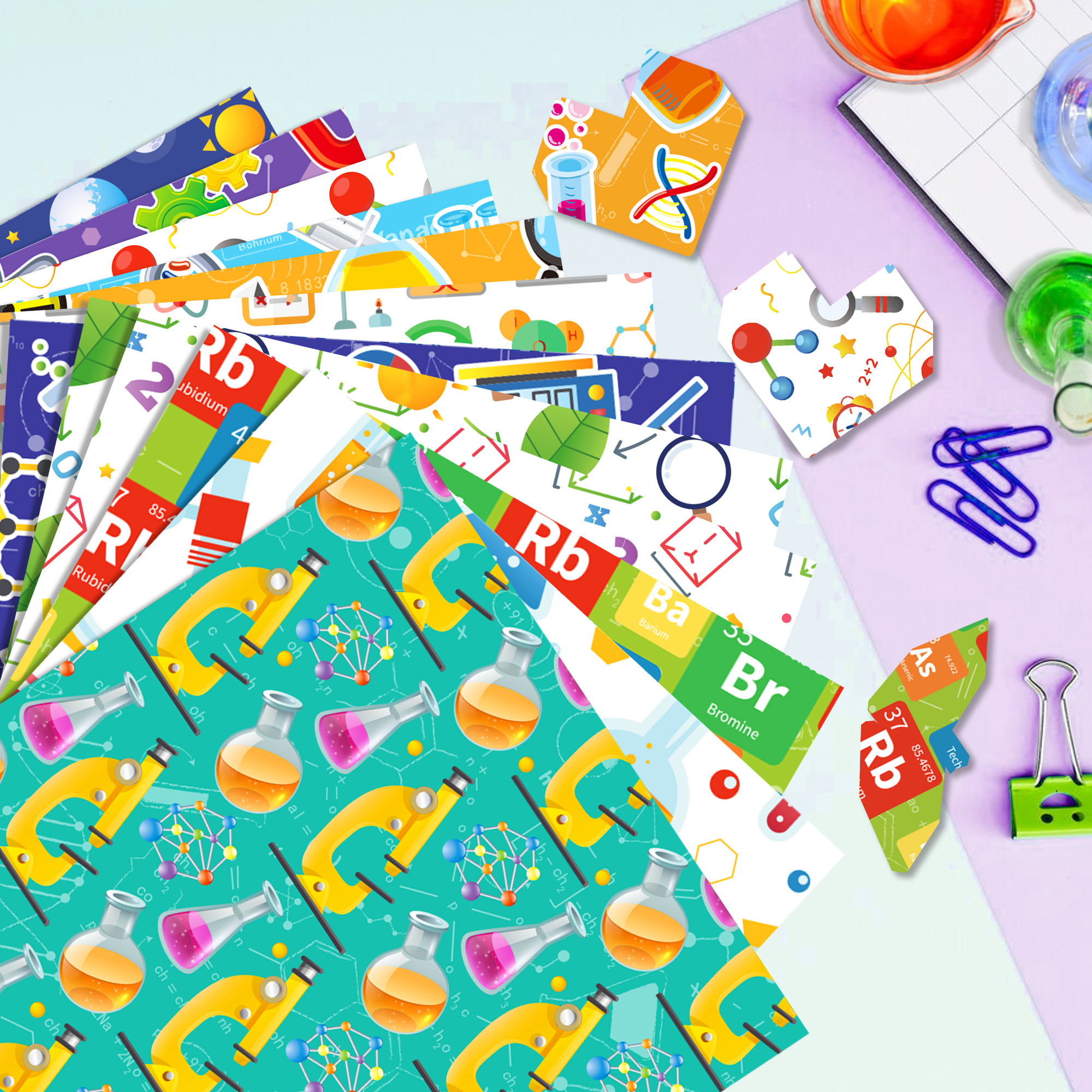 24pcs Science Scientist Scrapb - Art And Craft Science 评论和价格
