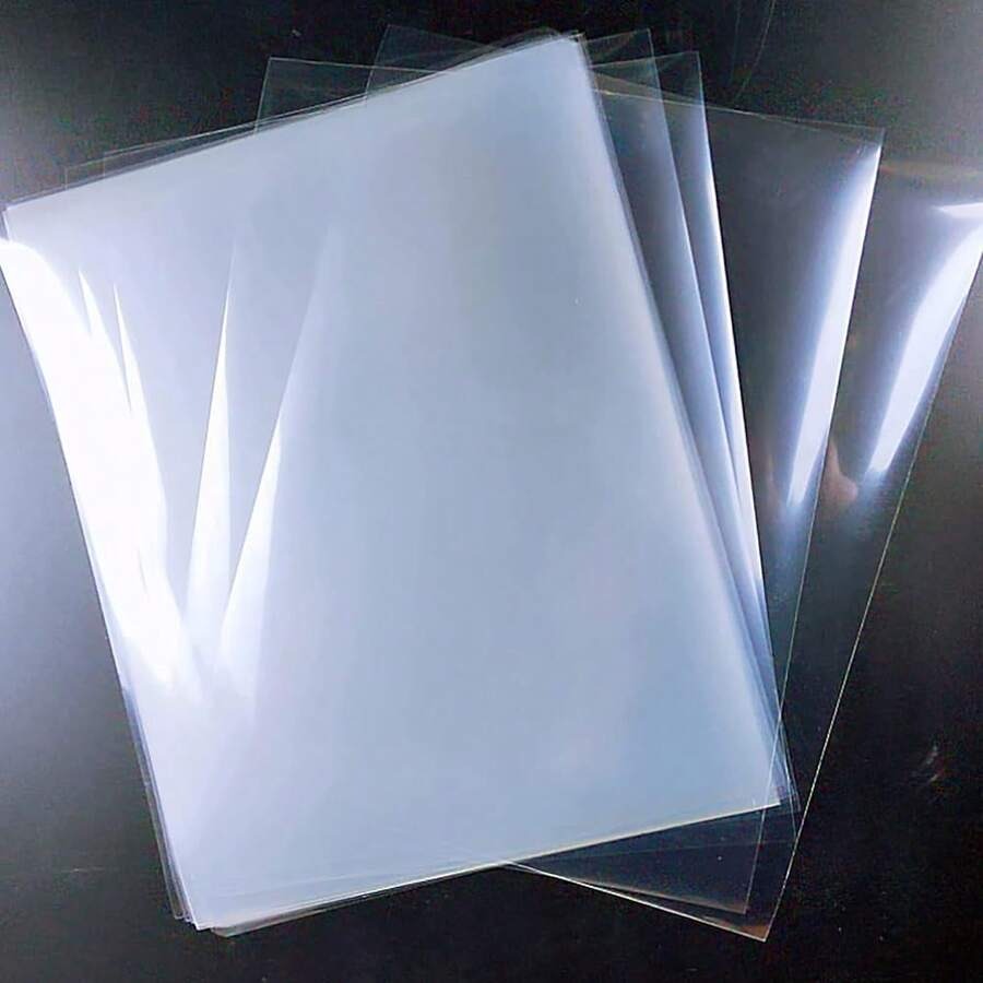 100 Sheets 8.5 X 11 Inch Clear - Silk Screen Printing 评论和价格