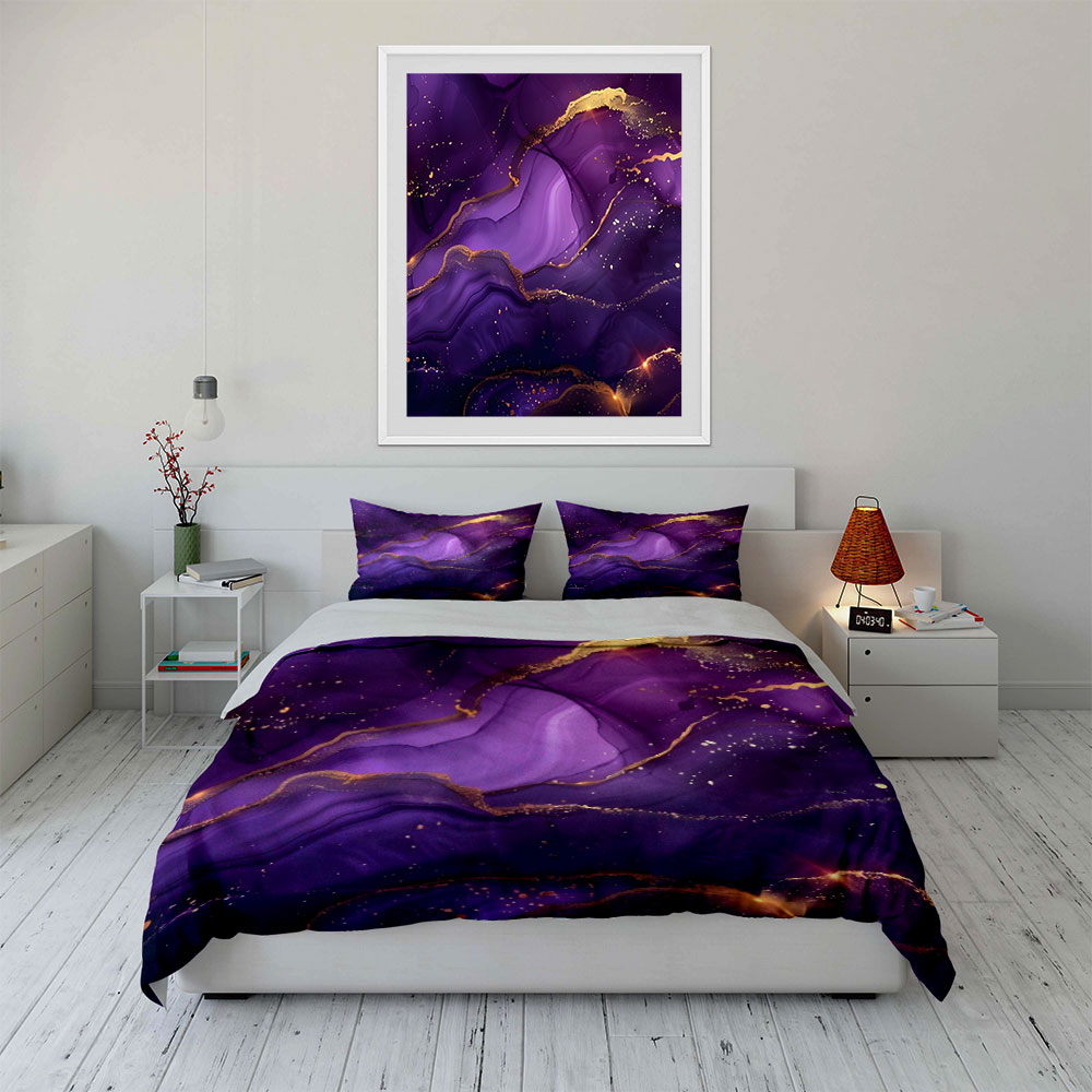 3Pcs Deep Purple Fluid Art Bed - Alcohol Ink Set 评论和价格