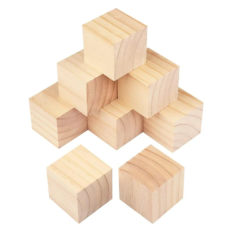 1-5cm Natural Blank Wooden Blo - Art Craft 2 Year Olds 评论和价格