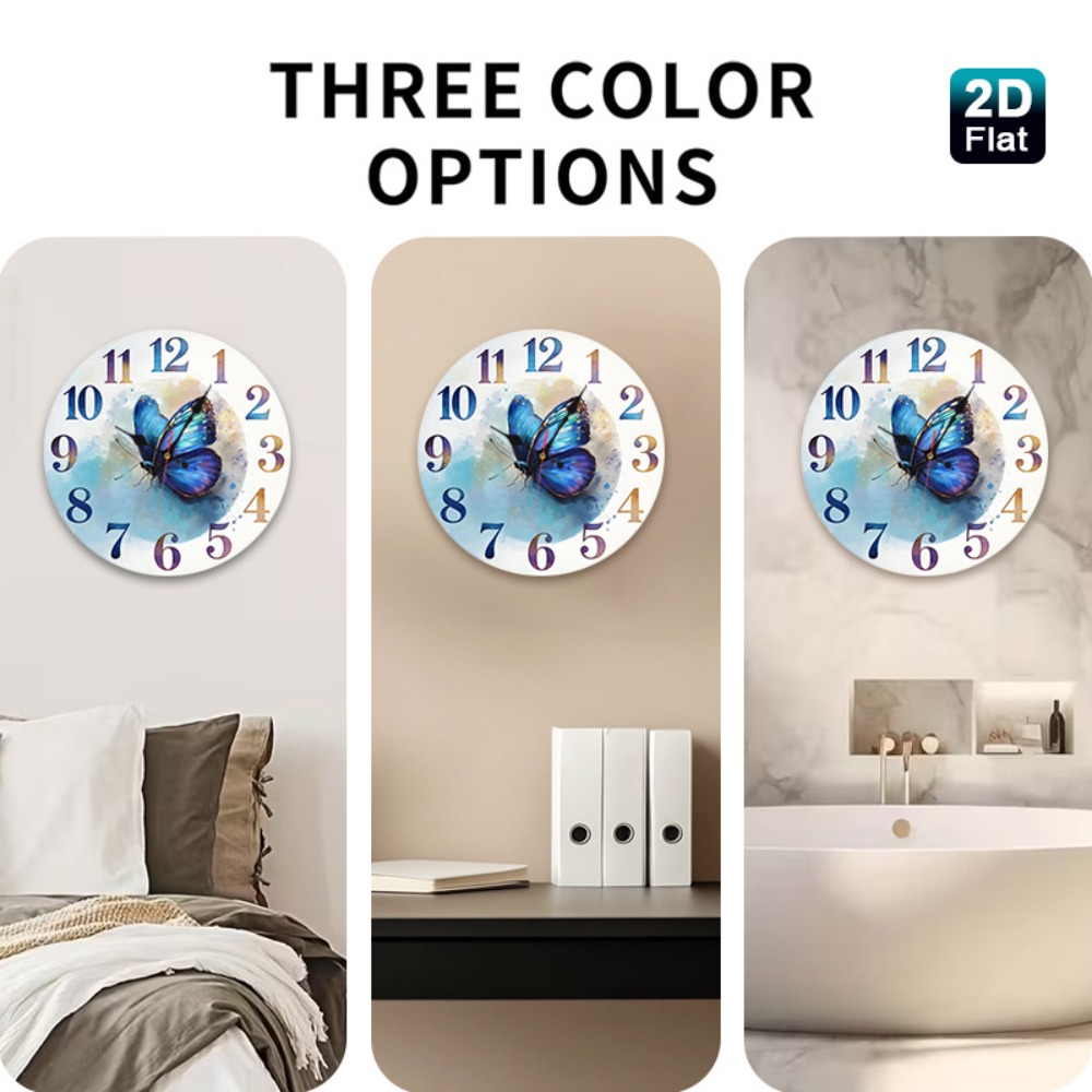 2D Flat Blue Butterfly Nursery - Art And Craft For Nursery 评论和价格