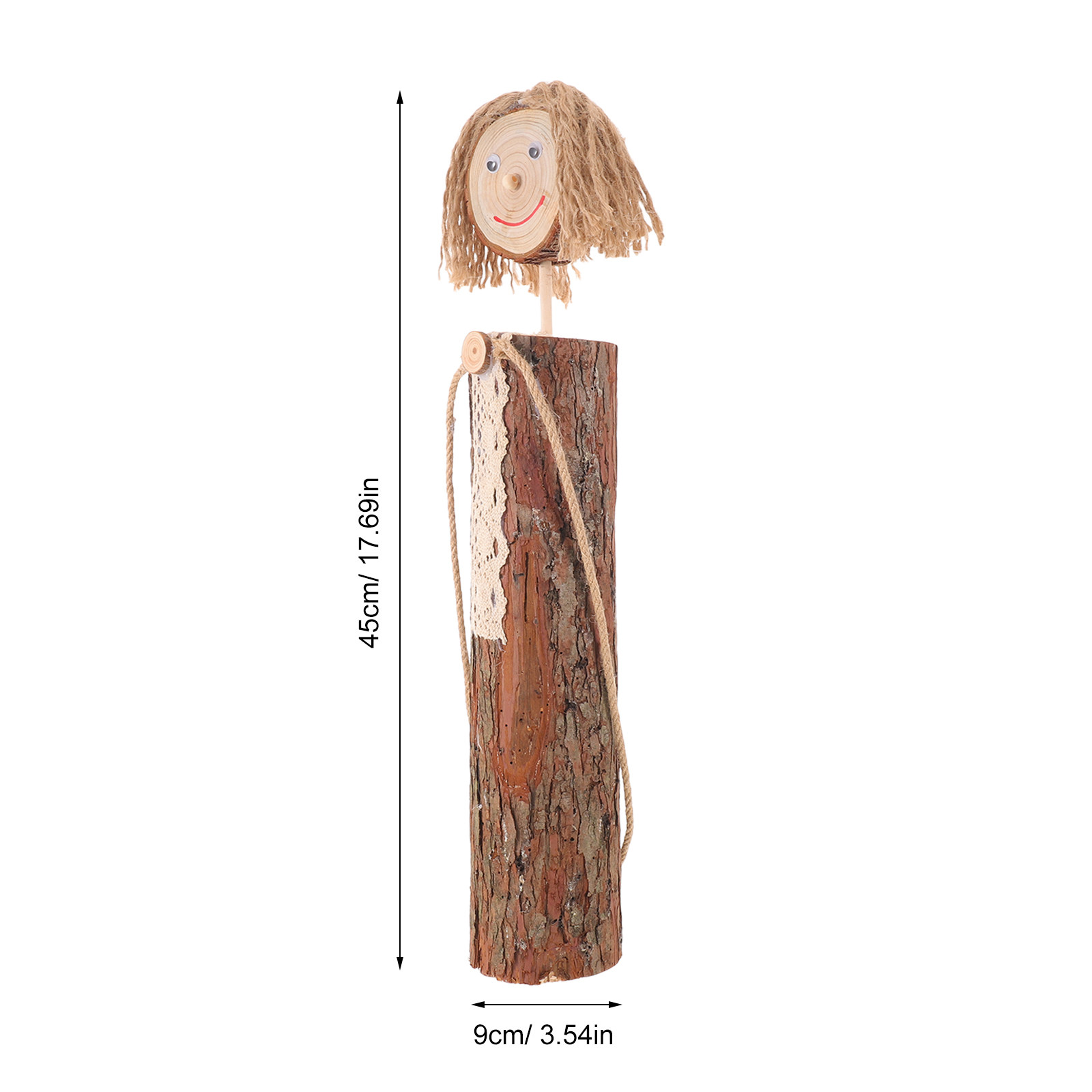 Handmade Rustic Wooden Girl St - Art And Craft For Nursery 评论和价格