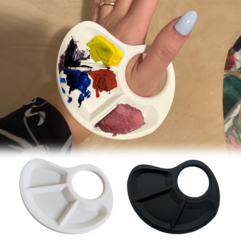 1/2pc Thumb Palette Ergonomic  - Art Craft Class 评论和价格