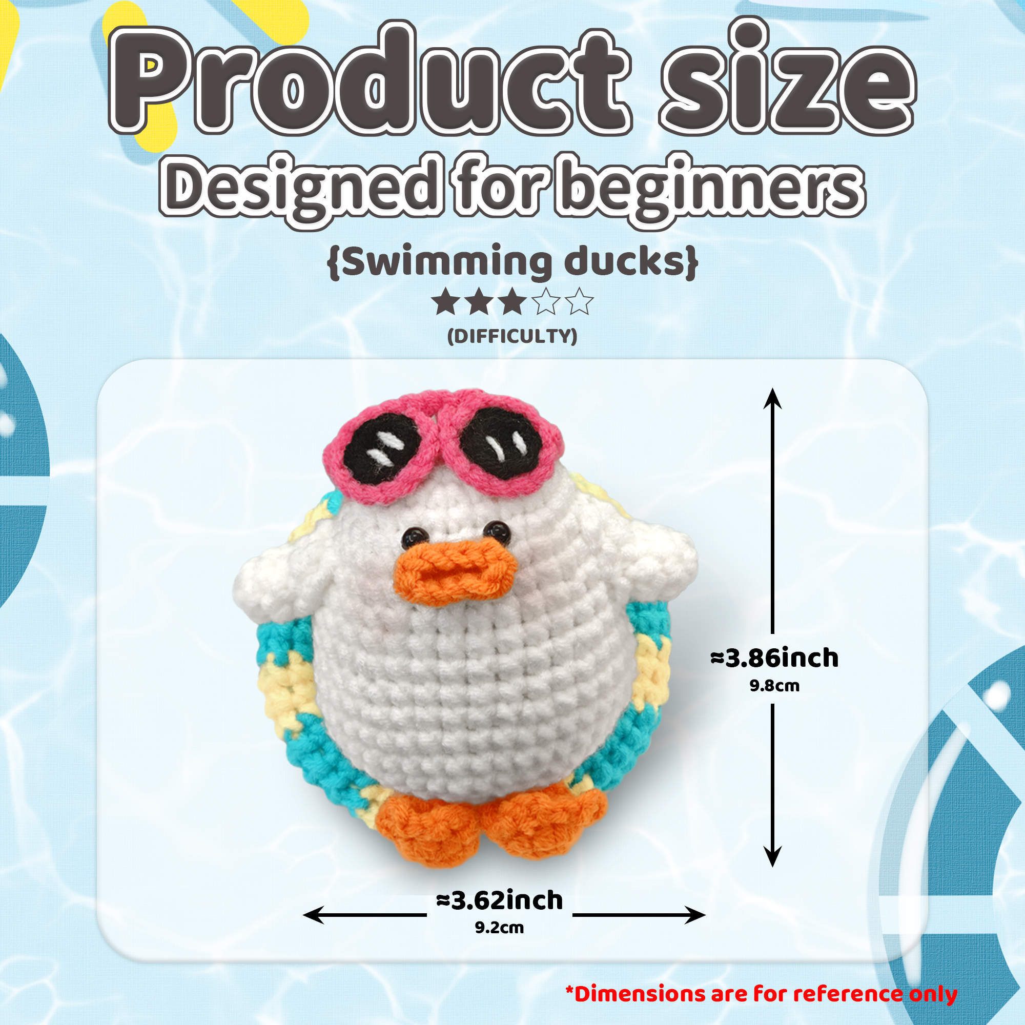 YAMAXIN DIY Crochet Needle Kit - Art Craft Easy 评论和价格