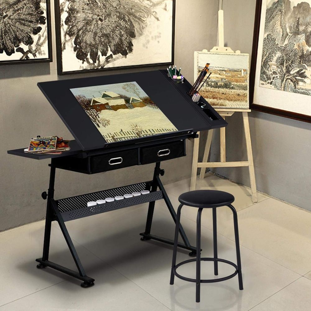 Drafting Table for Artists, He - Art & Craft Paper Ideas For Kids 评论和价格