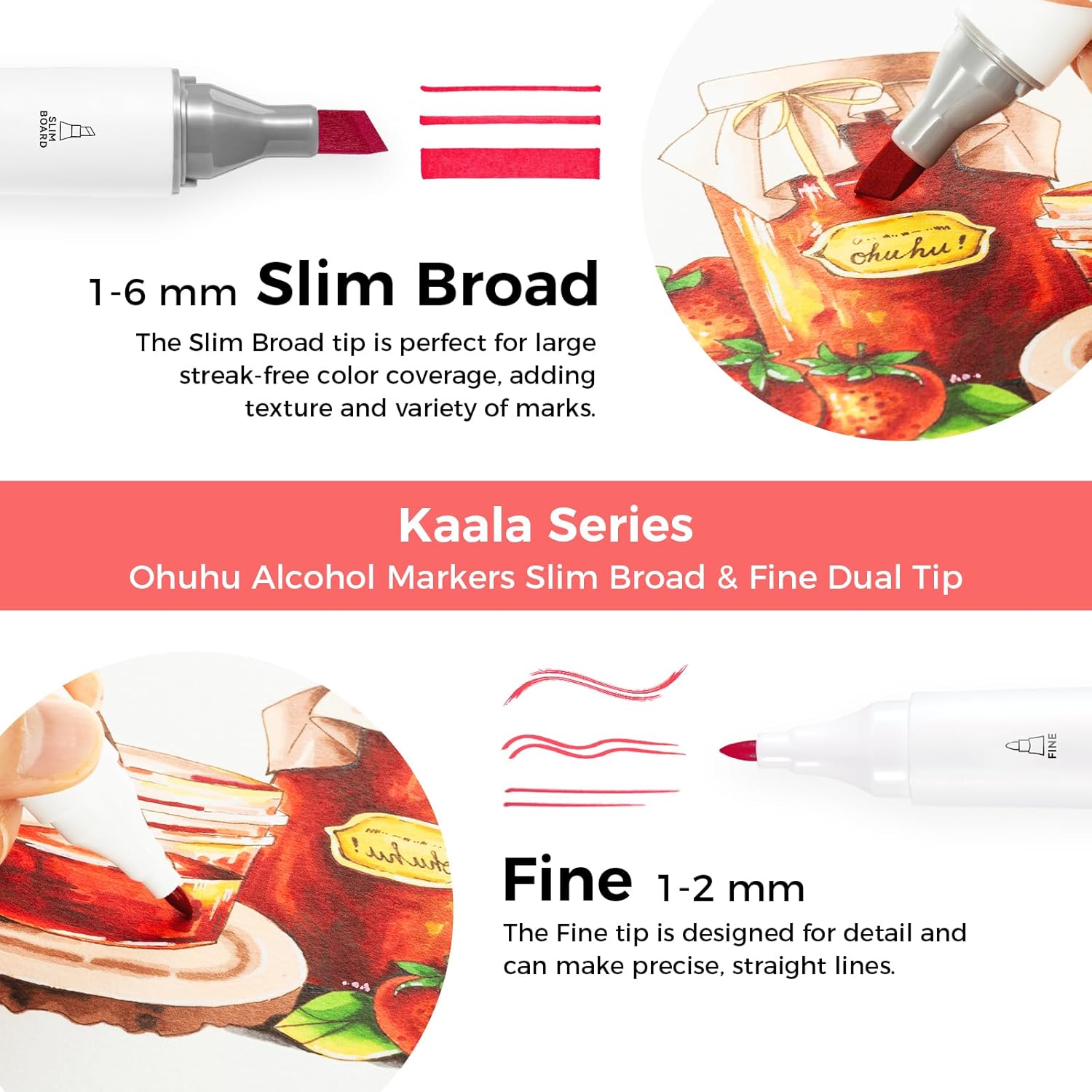Alcohol Markers Set with Dual  - Alcohol Ink Set 评论和价格