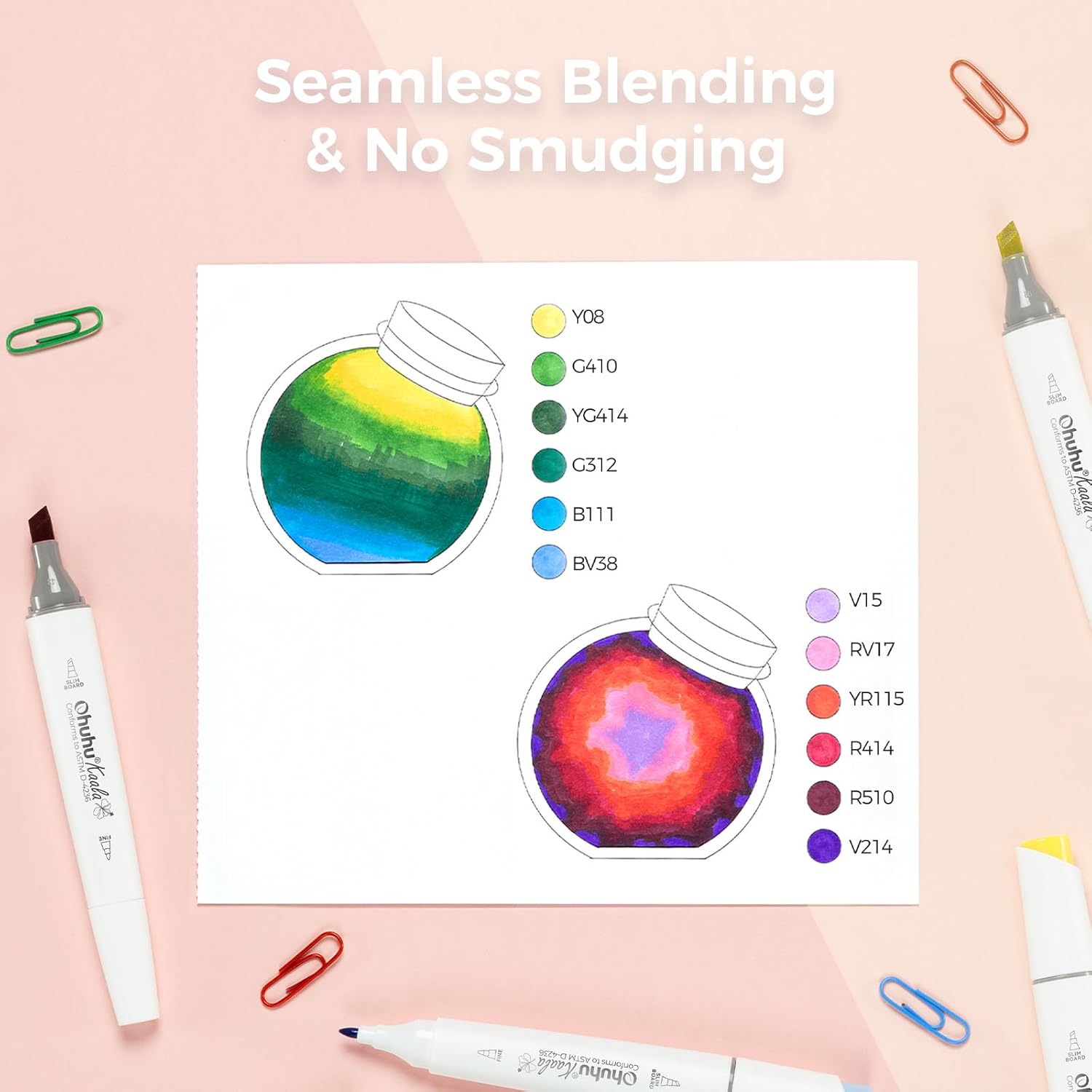 Alcohol Markers Set with Dual  - Alcohol Ink Set 评论和价格