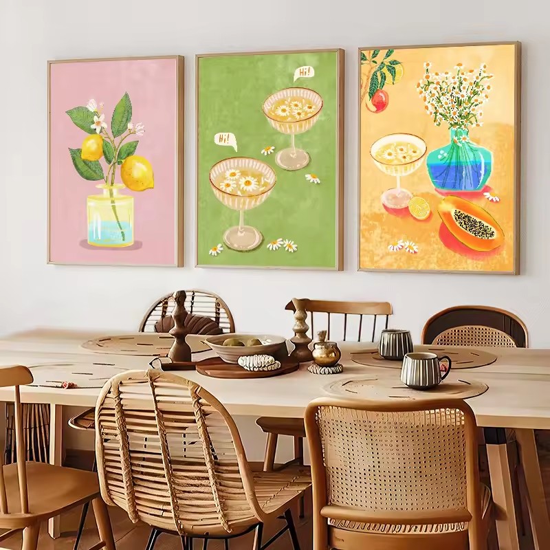 Just Eat It Food Drinks Poster - Art Craft Vase 评论和价格