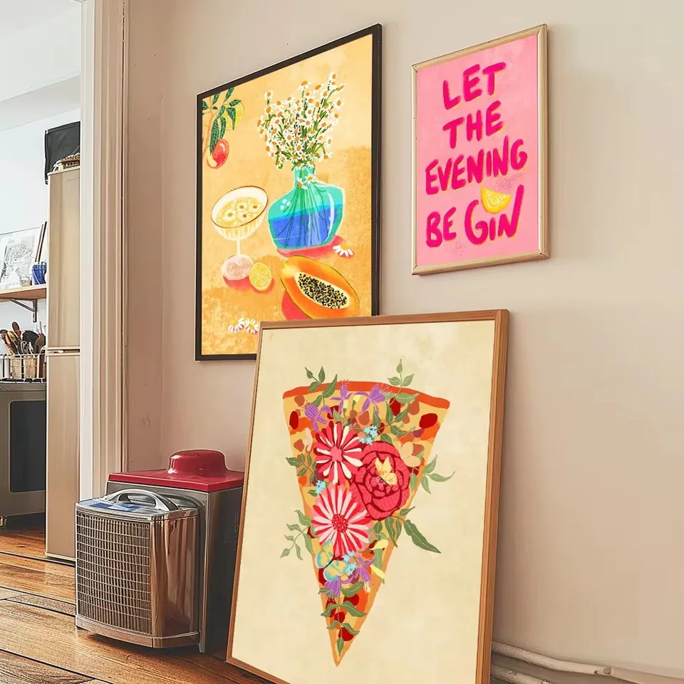 Just Eat It Food Drinks Poster - Art Craft Vase 评论和价格