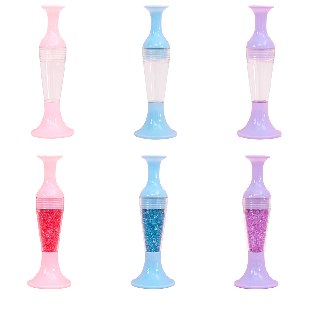 5pcs Vase Shape Point Drill Pe - Art Craft Vase 评论和价格