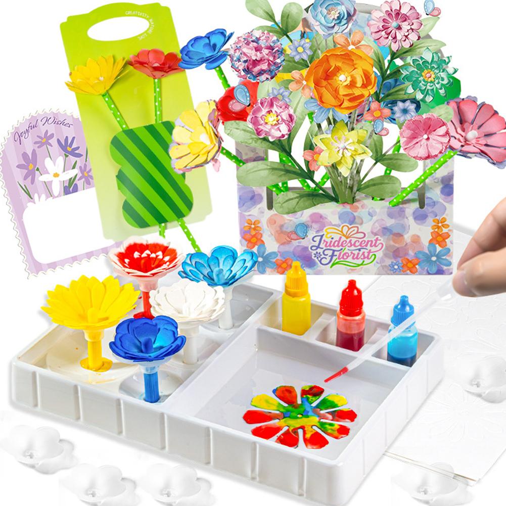 Flower Craft Kits,DIY Paper Ar - Art And Craft Science 评论和价格