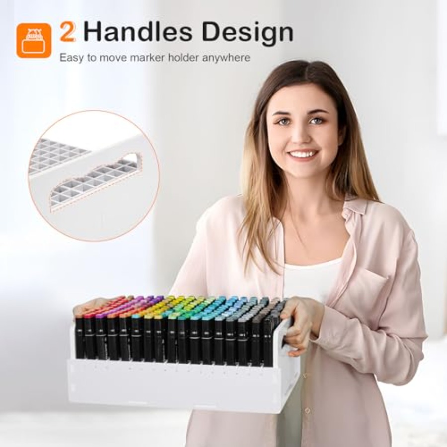 Marker Pen Organizer Holder 20 - Art Craft Class 评论和价格