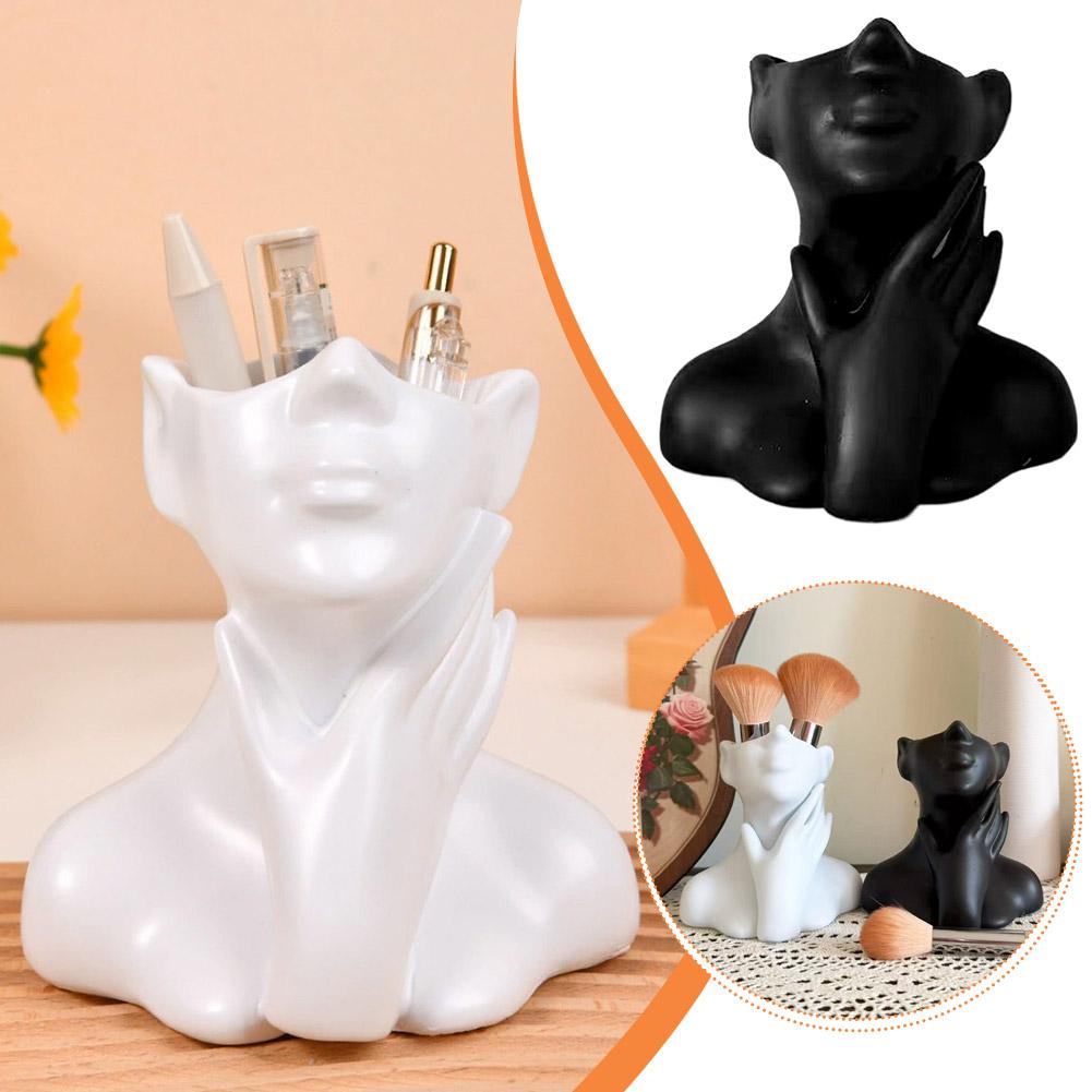 Female Bust Figurine Vase Make - Art Craft Vase 评论和价格