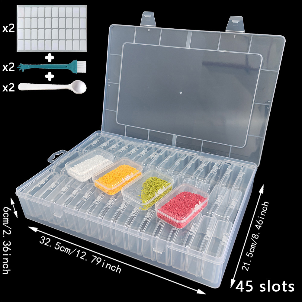 Plastic Diamond Painting Stora - Art Craft Organizer 评论和价格